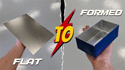 best way to make a sheet metal box|sheet metal box design.